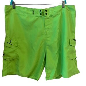 Ron Jon Surf Shop Men’s Lime Green Size 42 Shorts